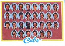 1978 Topps Baseball Cards      302     Chicago Cubs CL